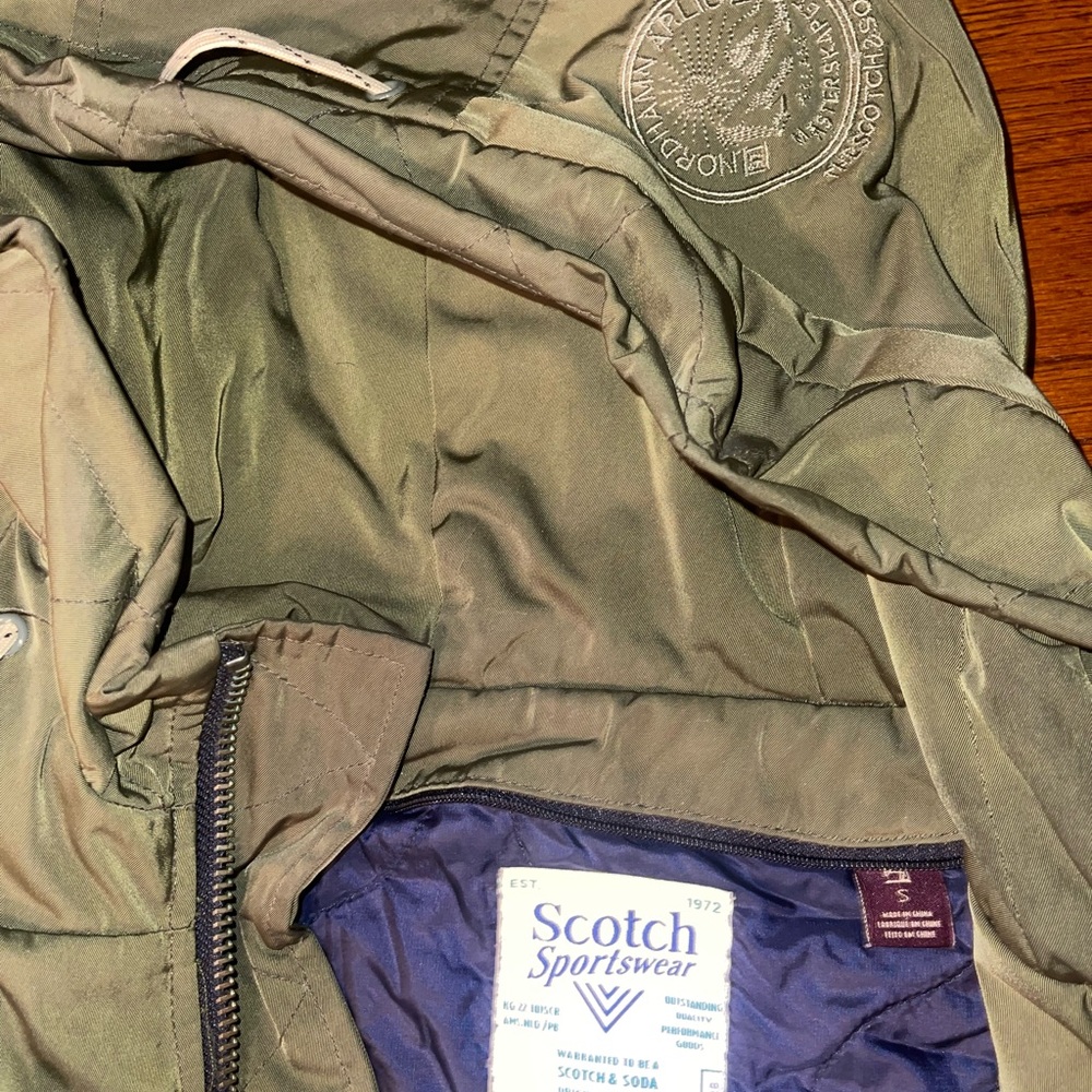 Scotch & Soda 3M reflective jacket
